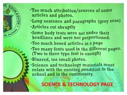 SCIENCE & TECHNOLOGY PAGE
