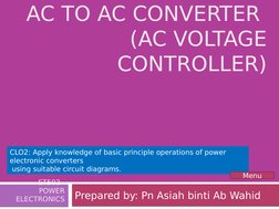 AC Voltage Controller Overview | PDF | Alternating Current | Power Inverter