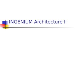 Ingenium Architecture Overview | PDF | Input/Output | Computer File