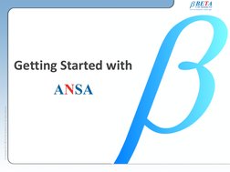 Getting Started With ANSA | PDF