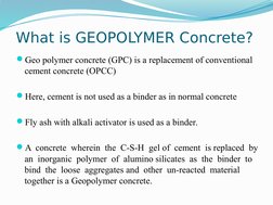 Geopolymer Concrete: Benefits and Drawbacks | PDF | Sodium Hydroxide ...