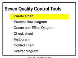 Seven Quality Control Tools Overview | PDF | Correlation And Dependence ...