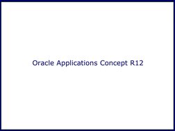 Oracle R12 Applications Architecture Overview | PDF | Oracle Database ...