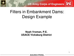 Embankment Dam Filter Design Example | PDF | Soil Mechanics | Dam