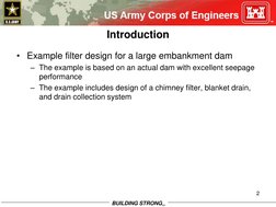 Embankment Dam Filter Design Example | PDF | Soil Mechanics | Dam