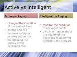 Active Packaging | PDF | Carbon Dioxide | Food Preservation