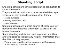Script Writing | PDF | Screenplay | Writing
