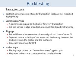 Python Backtesting for Quantitative Trading | PDF | Beta (Finance ...