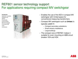 REF 601 RELAY Manual | PDF | Power Supply | User Interface