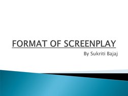 Screenplay Formatting Essentials | PDF | Screenplay | Text