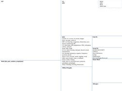 Name 
MRN 
RM # 
Admit Date 
CC: 
HPI: 
 
 
 
 
 
 
 
 
 
 
 
 
 
 
 
 
 
 
 
 
ROS 
Constit: f/c, wt loss, nt sweats, fatigu