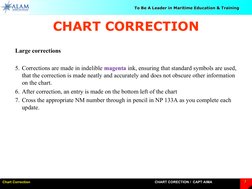 Nautical Chart Correction Procedures | PDF | Water Transport | Navigation