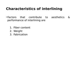 Interlan Fiberizing Process Interlining and Fusing Techniques Guide | PDF | Textiles | Knitting