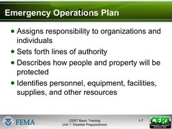 CERT Basic Training: Disaster Preparedness | PDF | Emergency Management ...