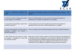 ECSA Candidate Registration Process Explained | PDF | Science | Engineering