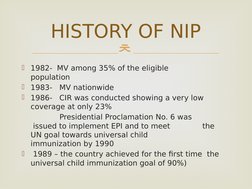 National Immunization Program Overview | PDF | Vaccines | Measles