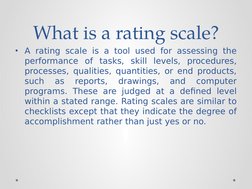 Assessing with Checklists, Rubrics, and Scales | PDF | Rubric (Academic ...