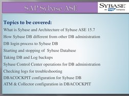 Sybase Database Administration Pdf Sybase Fundamentals | PDF | Databases | Information Retrieval