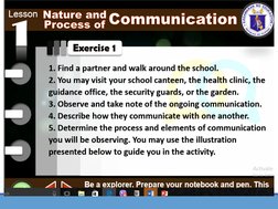 Communication Process Explained | PDF | Action (Philosophy) | Communication