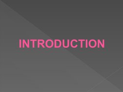 INTRODUCTION
