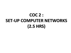 Css Nc Ii Network Pattern CSS NC II Assessment Guide | PDF | Competence (Human Resources ...