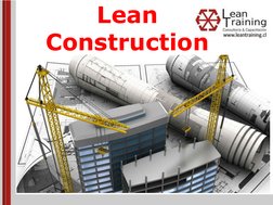 Lean  
Construction 

