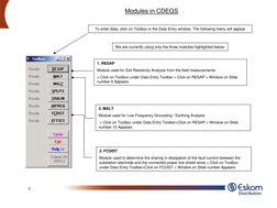 Resap Module CDEGS User Guide for Grounding Analysis | PDF | Electrical Substation ...