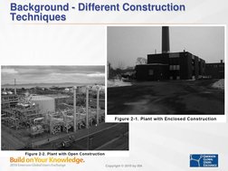 Copyright © 2010 by ISA
Background - Different Construction 
Techniques
