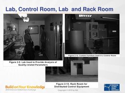 Copyright © 2010 by ISA
Lab, Control Room, Lab  and Rack Room
