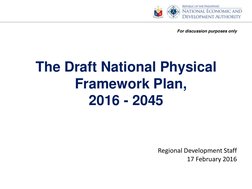 National Physical Framework Plan 2016-2045 | PDF | Metro Manila | Mindanao