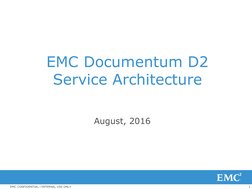 Documentum D2 Service Architecture | PDF | Representational State ...