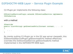 Documentum D2 Service Architecture | PDF | Representational State ...