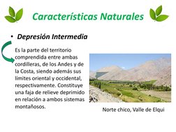 Características del Norte Chico de Chile | PDF | Andes | Geomorfología