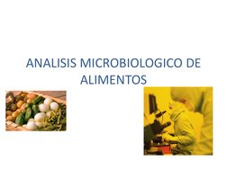 ANALISIS MICROBIOLOGICO DE 
ALIMENTOS 
