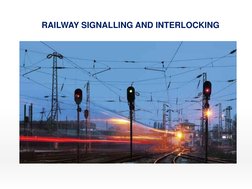 Railway Signalling and Interlocking Overview | PDF | Track (Rail ...