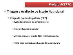 Projeto Acerto Protocolo ACERTO: Recuperação Pós-Operatória | PDF | Sistema digestivo ...
