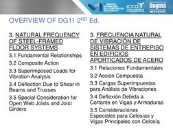 Guía de Diseño AISC 11: Vibraciones | PDF | Resonancia | Densidad espectral