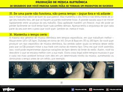 /YELLOW.ART.BR
/YELLOW.ART.BR
/YELLOWARTBR
28 SEGREDOS QUE VOCE PRECISA SABER PARA SE TORNAR UM PRODUTOR DE SUCESSO
V
PRODUCA