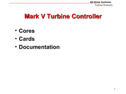 Mark V Turbine Control System Guide | PDF | Input/Output | Switch