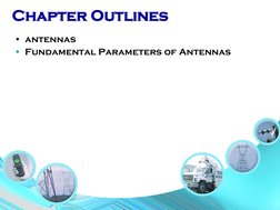 Chapter Outlines
• antennas 
• Fundamental Parameters of Antennas
2
