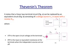 Thevenin's Theorem Explained and Examples | PDF | Electrical Network ...