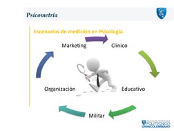 Escenarios de medición en Psicología.Psicometría
Psicometría
