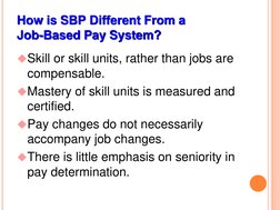Person-Based Pay Structures Explained | PDF | Competence (Human ...