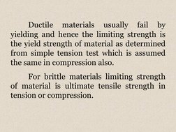Theories of Failure in Materials | PDF | Strength Of Materials | Yield ...