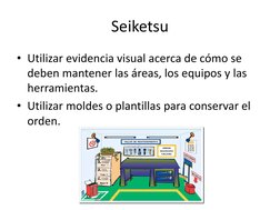 Seiketsu Sample Estandarización Seiketsu en 5S | PDF