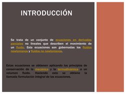 INTRODUCCIÓN 
Estas ecuaciones se obtienen aplicando los principios de
conservación de la mecánica (https://es.wikipedia.org/