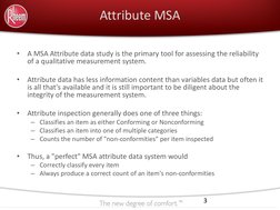 Attribute MSA Training Overview | PDF | System | Data