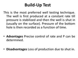 Pressure Build-Up Testing Techniques | PDF | Petroleum Reservoir | Oil Well