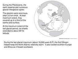 Pleistocene Glaciation and Climate Impact | PDF | Ice Age | Pleistocene