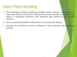 Steel Plate Bonding for Structural Strengthening | PDF | Adhesive ...